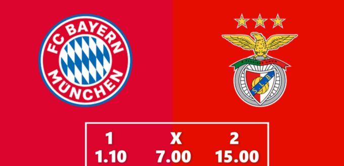 Wettquoten und Wett-Tipps Bayern - Benfica