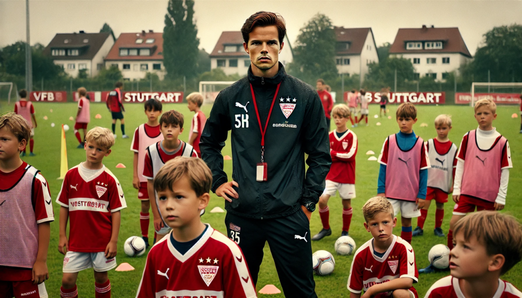 Tuchel als Jugendtrainer beim VFB Stuttgart